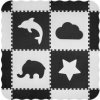 Milly Mally Penové puzzle podložka sivá 24 dielikov Milly Mally Penové puzzle podložka sivá 24 dielikov