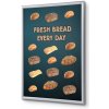 Jansen Display Set klaprámu A1, Chléb, anglicky, 625 x 872 mm Jansen Display Set klaprámu A1, Chléb, anglicky, 625 x 872 mm