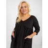 Šaty Plus Size RV-SK-8529.37P RELEVANCE Farba: Béžová, Veľkosť: UNI Šaty Plus Size RV-SK-8529.37P RELEVANCE Farba: Béžová, Veľkosť: UNI