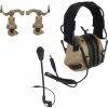 Wosport WST taktický aktívny headset Gen5 AMP TYPE – Piesková Wosport WST taktický aktívny headset Gen5 AMP TYPE – Piesková