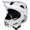 Prilba FORCE DROP downhill, bielo - šeda veľkosť produktu XS-S Prilba FORCE DROP downhill, bielo - šeda veľkosť produktu XS-S
