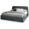 Wilsondo Čalúnená manželská posteľ s úložným priestorom Renive K 180x200 - tmavosivá Wilsondo Čalúnená manželská posteľ s úložným priestorom Renive K 180x200 - tmavosivá