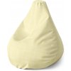 Sablio Sedací vak Pear Žlté pletivo - 70 x 95 x 15 cm Sablio Sedací vak Pear Žlté pletivo - 70 x 95 x 15 cm