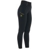 Equestro jazdecké legíny s vysokým pásom Black Yellow
