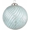 Clayre & Eef Tyrkysová antik vianočná sklenená ozdoba gule XL - Ø15*15 cm - Clayre & Eef Clayre & Eef Tyrkysová antik vianočná sklenená ozdoba gule XL - Ø15*15 cm - Clayre & Eef