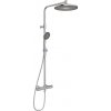 Sprchový systém Hansa Aurelia s termostatickou batériou brúsená oceľ 4719910380 Sprchový systém Hansa Aurelia s termostatickou batériou brúsená oceľ 4719910380