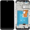 LG K22 čierny LCD displej s dotykom a rámom predný panel LG K22 čierny LCD displej s dotykom a rámom predný panel