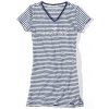 MUSTANG Dámska pruhovaná nočná košielka modro-bielej farby M MUSTANG Dámska pruhovaná nočná košielka modro-bielej farby M