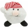 Vianočná hračka pes Loptička Santa plyš 18-29cm TR Vianočná hračka pes Loptička Santa plyš 18-29cm TR