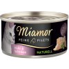 Miamor Feine Filets Naturelle 24 x 80 g - kuracie a šunka Miamor Feine Filets Naturelle 24 x 80 g - kuracie a šunka