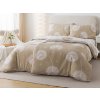 XPOSE® Krepové obliečky PÚPAVY DUO - hnedé/biele 140x200 cm, 70x90 cm, Krep XPOSE® Krepové obliečky PÚPAVY DUO - hnedé/biele 140x200 cm, 70x90 cm, Krep