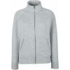 F.O.L. Premium Lady-Fit Sweat Jacket sivá Heather