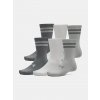 Under Armour UA Essential 6pk Crew Šedá
