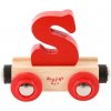 Bigjigs Rail Vagónik drevenej vláčikodráhy - Písmeno S Bigjigs Rail Vagónik drevenej vláčikodráhy - Písmeno S
