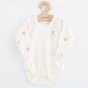 Dojčenské body s dlhým rukávom z organickej bavlny NEW BABY Olivy Dojčenské body s dlhým rukávom z organickej bavlny NEW BABY Olivy