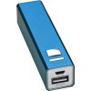 Kovová powerbanka 2200 mAh, modrá Kovová powerbanka 2200 mAh, modrá