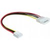 Delock Molex 4pin Floppy 0.24 m viacfarebný 83184 Delock Molex 4pin Floppy 0.24 m viacfarebný 83184