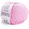 Pletacia priadza Jeans 50 g - (36) ružová sv. Pletacia priadza Jeans 50 g - (36) ružová sv.