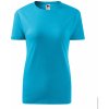Tričko dámske Malfini Classic New - tyrkysové, S Tričko dámske Malfini Classic New - tyrkysové, S