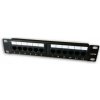 DATACOM Patch panel 10“ UTP cat5e 12portů