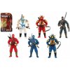 Teddies ninja plast 10cm s doplnkami mix druhov na karte 15,5 x 25,5 x 4 cm