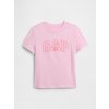 GAP Baby tričko s logom Ružová 12-18M GAP Baby tričko s logom Ružová 12-18M
