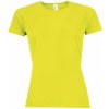 SOĽS Sporty Women Dámske funkčné triko SL01159 Neon yellow