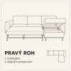 KT Dostupný Nábytok Sedačka PLAZA 300 x 220cm (s úl. priestorom + rozklad) Orientácia rohu: Pravý roh, Úložný priestor: + úložný priestor, Rozklad: + rozklad KT Dostupný Nábytok Sedačka PLAZA 300 x 220cm (s úl. priestorom + rozklad) Orientácia rohu: Pravý roh, Úložný priestor: + úložný priestor, Rozklad: + rozklad