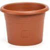Plastia Samozavlažovací kvetináč Narza, pr.25 cm, terakota Plastia Samozavlažovací kvetináč Narza, pr.25 cm, terakota