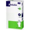 Ambulex Latex Rukavice latexové nesterilné púdrované 100 ks Ambulex Latex Rukavice latexové nesterilné púdrované 100 ks
