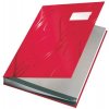 Leitz Design A4 Podpisová kniha 18 listový kartón červená