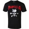 Rock Off metal Pantera Horned Skull Stencil čierne