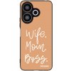 Picasee silikonový černý obal pro Xiaomi Redmi 13 4G - Boss Mama Picasee silikonový černý obal pro Xiaomi Redmi 13 4G - Boss Mama