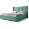 Wilsondo Čalúnená manželská posteľ s úložným priestorom Palmira 180x200 - tyrkysová Wilsondo Čalúnená manželská posteľ s úložným priestorom Palmira 180x200 - tyrkysová
