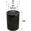 VALEO Olejový filter VALEO 586012 VALEO Olejový filter VALEO 586012