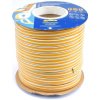 Tesnenie do okien a dverí samolepiace 9x4mm TYP E biele 150M Tesnenie do okien a dverí samolepiace 9x4mm TYP E biele 150M