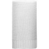 Bambusová pletená deka NEW BABY 100x80 cm biela