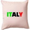 Italy Nápis - Vankúš 50x50 - 50x50 - Iba poťah ( Svetloružová ) Italy Nápis - Vankúš 50x50 - 50x50 - Iba poťah ( Svetloružová )