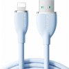 JOYROOM SA29-AL3 silikónový nabíjací a dátový kábel USB-A/Lightning na iPhone/iPad/iPod/AirPods - 1,2 m - svetlomodrý - možnosť vrátiť tovar ZADARMO do 30tich dní JOYROOM SA29-AL3 silikónový nabíjací a dátový kábel USB-A/Lightning na iPhone/iPad/iPod/AirPods - 1,2 m - svetlomodrý - možnosť vrátiť tovar ZADARMO do 30tich dní