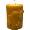 MEDÁREŇ Prírodná sviečka z včelieho vosku - VALEC SO VČELOU MEDÁREŇ Prírodná sviečka z včelieho vosku - VALEC SO VČELOU