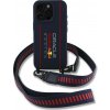 Zadný kryt Red Bull Silicone Vertical Logo MagSafe + Crossbody popruh pre Apple iPhone 16 Pro, navy Zadný kryt Red Bull Silicone Vertical Logo MagSafe + Crossbody popruh pre Apple iPhone 16 Pro, navy