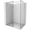 MEXEN/S - Kioto Sprchová zástena WALK-IN 90 x 90, čierny vzor, nikel kartáčovaná 800-090-202-97-70-090 MEXEN/S - Kioto Sprchová zástena WALK-IN 90 x 90, čierny vzor, nikel kartáčovaná 800-090-202-97-70-090
