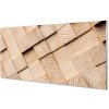 Sklenený obklad do kuchyne zloženie zrna dreva 100x50 cm Sklenený obklad do kuchyne zloženie zrna dreva 100x50 cm