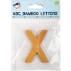 small foot Bambusové písmeno X small foot Bambusové písmeno X