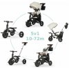 Qplay trojkolesový bicykel Nova Deluxe Beige