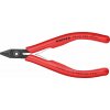 KNIPEX KNIPEX Kliešte štikacie bočné 125mm pre elektroniku / 7512125 Knipex KNIPEX KNIPEX Kliešte štikacie bočné 125mm pre elektroniku / 7512125 Knipex