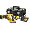 DEWALT Nabíjateľná sablíková píla 18 V bez batérie (2 x 5,0 Ah Power Stack batéria + nabíjačka + TSTAK) DEWALT Nabíjateľná sablíková píla 18 V bez batérie (2 x 5,0 Ah Power Stack batéria + nabíjačka + TSTAK)