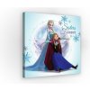 Obraz na plátne štvorec - OB2154 - Ľadové kráľovstvo - Anna a Elza 80cm x 80cm - O2 Obraz na plátne štvorec - OB2154 - Ľadové kráľovstvo - Anna a Elza 80cm x 80cm - O2