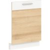 MODENA buk/biely lesk MD24, dvierka na umývačku riadu v šírke 60 cm MODENA buk/biely lesk MD24, dvierka na umývačku riadu v šírke 60 cm