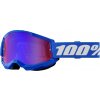 100% Strata 2 Blue, mtb okuliare - Red/Blue Mirror Lens 100% Strata 2 Blue, mtb okuliare - Red/Blue Mirror Lens